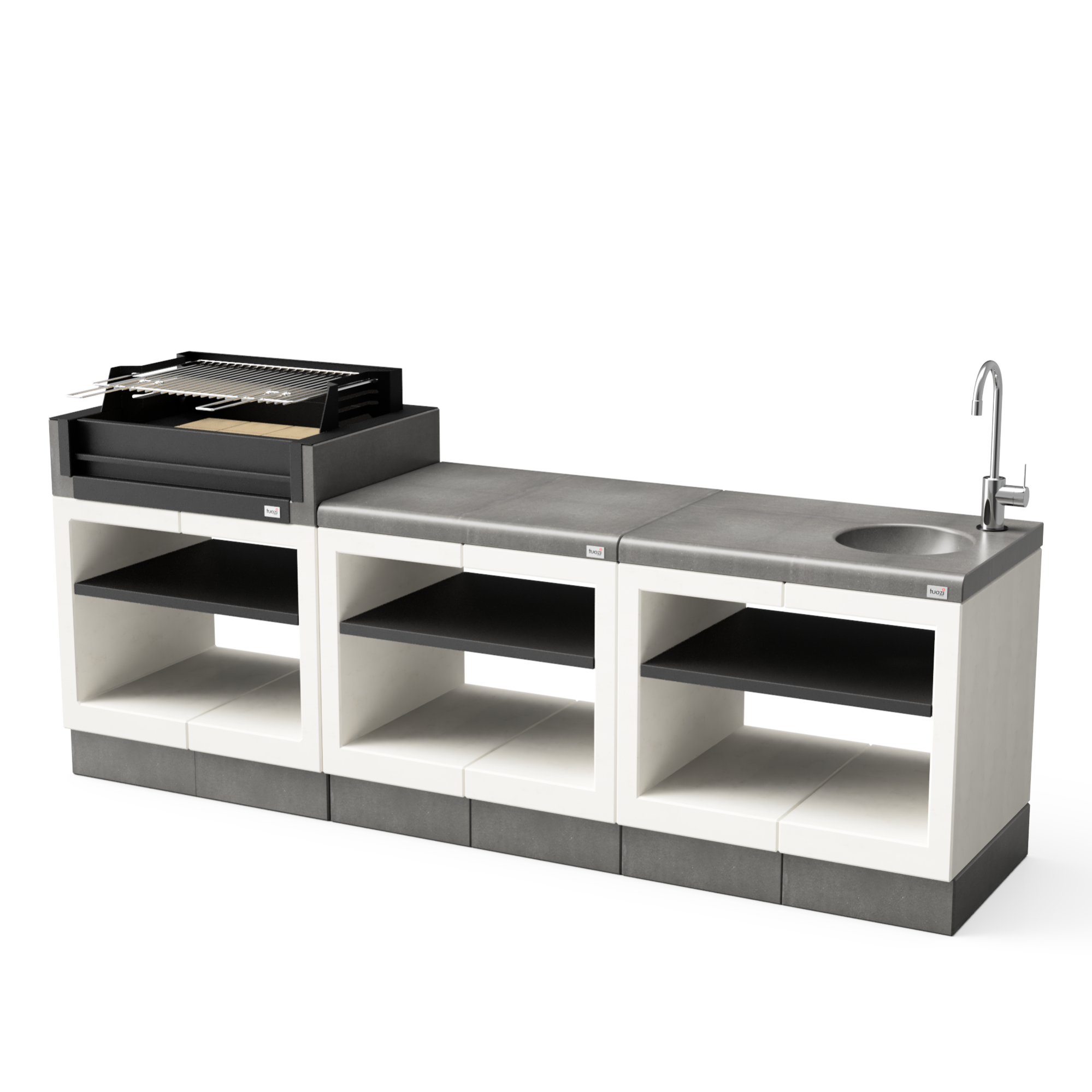 Pack 3 KITAWAY [F] Outdoor Kitchen Leroy Merlin