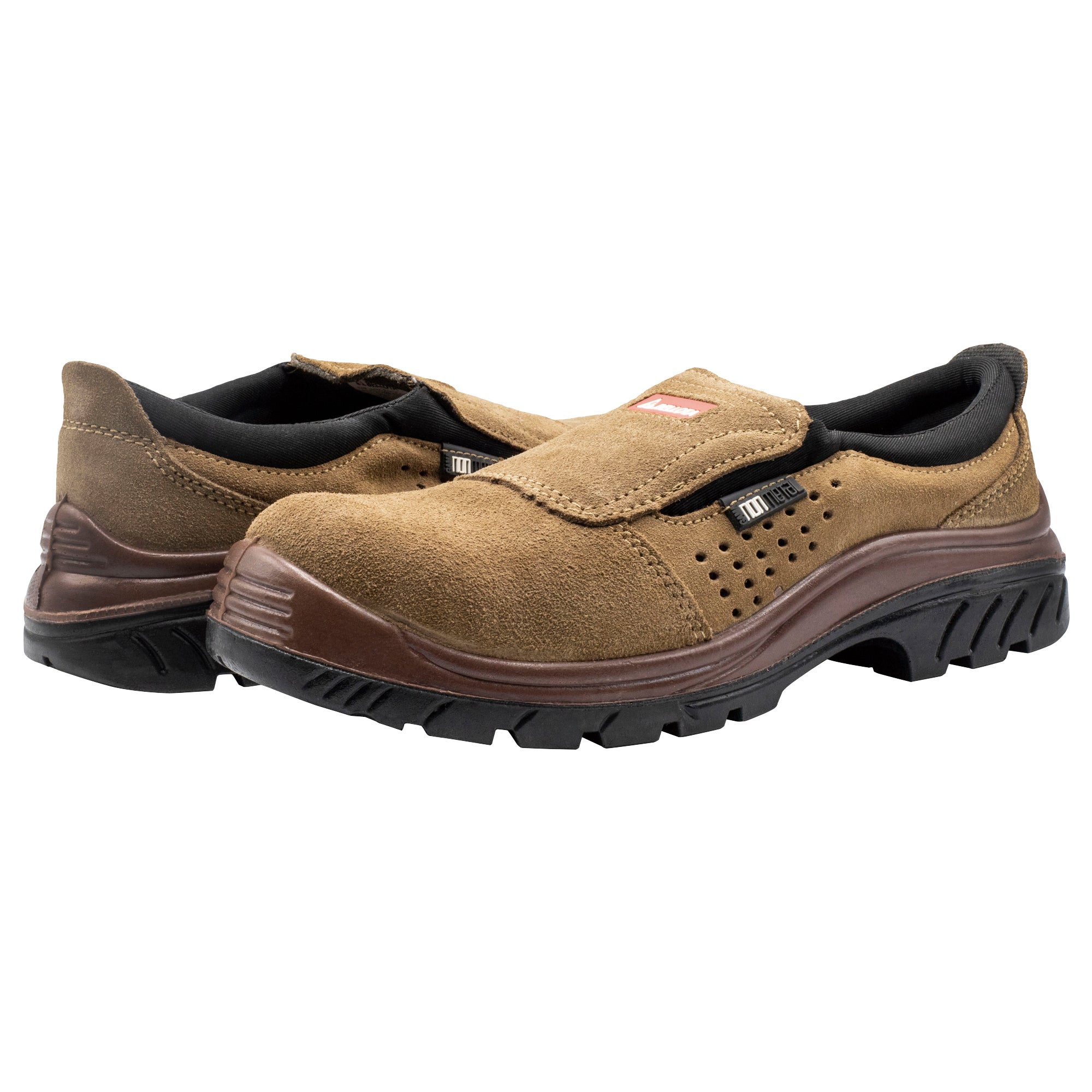 Bellota 7222739s1p - zapato de seguridad modelo nonmetal easy marrón sin cordones sp1 t39