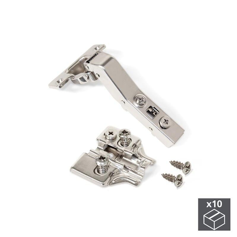 Kit Eccentrico + Perno M8 EMUCA - Per Montaggio Pannelli, D. 35 Mm, Bianco, 10 Pezzi - Foto 4