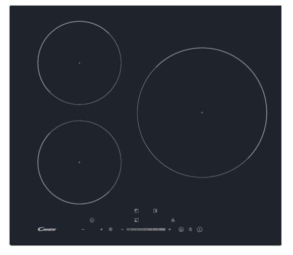 Cuisinière: 60cm Four encastrable EB8013ED + 59cm Plaque Induction IH85900ED | Rôtisserie | Capteur de température du cœur | Gril | Air chaud | Tiroirs télescopiques | SET8013IH859ED
