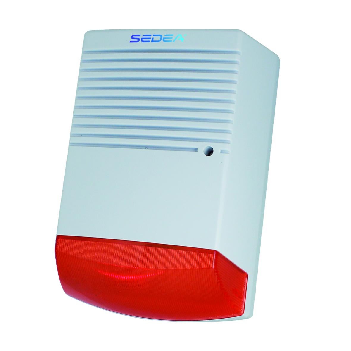 Sirène Alarme Factice Avidsen - Dummy Dissuasif Antivol 20x29cm