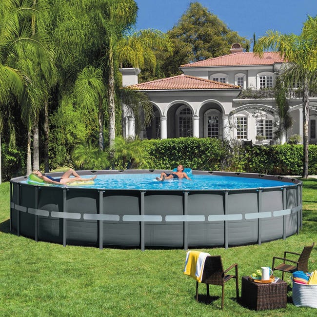 Kit piscine Ultra XTR rectangulaire Intex 9,75 x 4,88 x 1,32 m