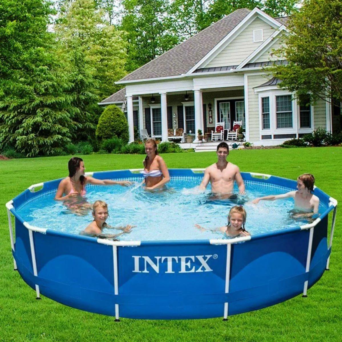 Intex 28210 Piscina Rotonda Frame 366x76 cm | Leroy Merlin