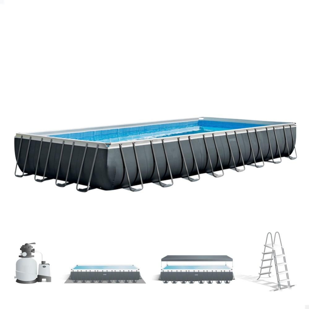 Piscina Desmontable Ultra Xtr Frame Intex 975X488X132 Cm Con Depuradora