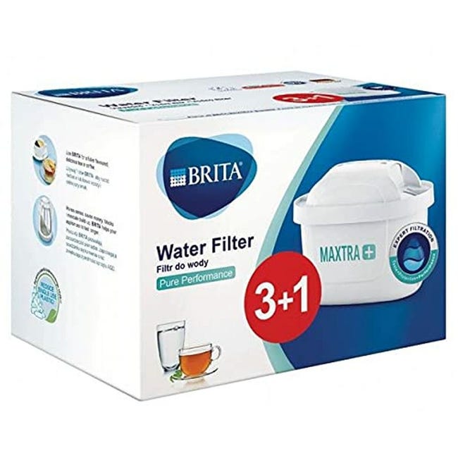 Filtro de agua Brita Maxtra+ Pure Performance (4 Unidades)