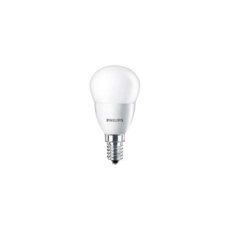 Lampadina sferica CorePro LED 5W E14 27K 4000K opaca PHILIPS 54360300