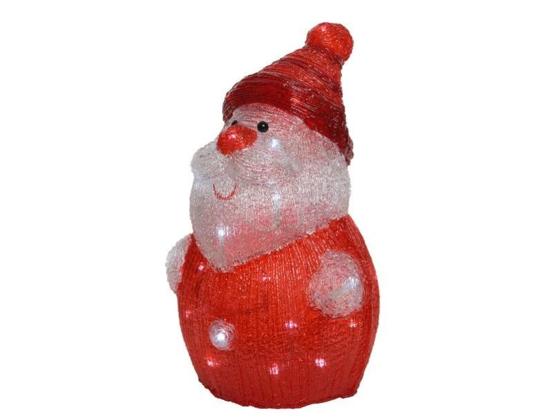 Babbo Natale Da Esterno Luminoso Deco noel, Babbo Natale acrilico Led esterno | Leroy Merlin