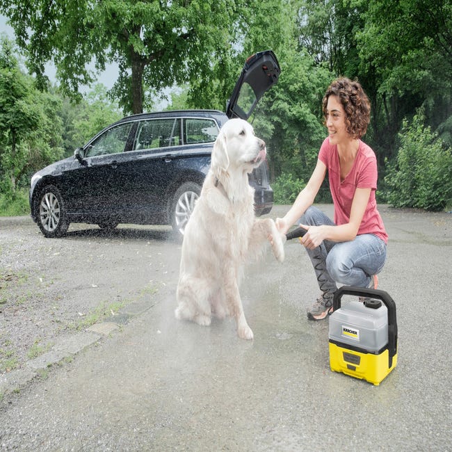Limpiador al aire libre móvil OC 3 + Accesorios para mascotas