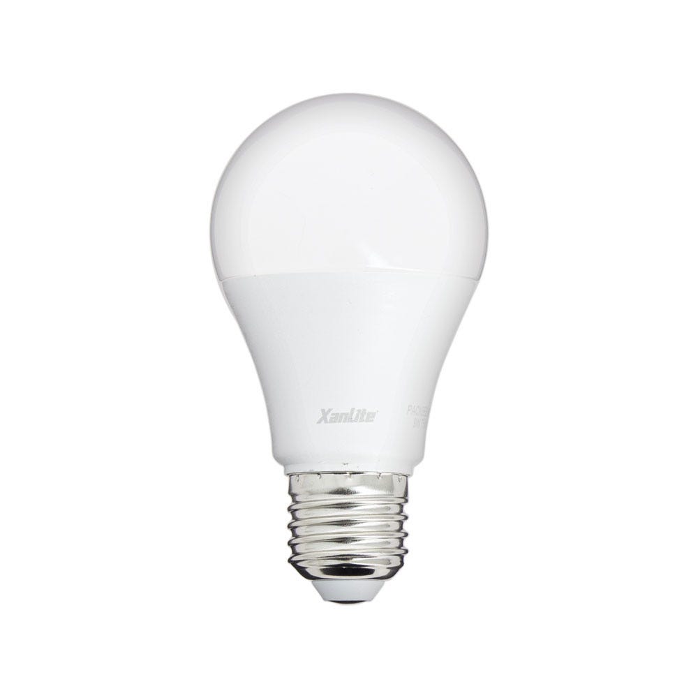 Ampoule LED A60, culot E27, 9W cons. (60W eq.), lumière blanc chaud