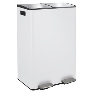 Jago® poubelle automatique - 60 l, couvercle amovible, acier inoxydable,  argentée - poubelle à capteur, avec sensor, corbeille de cuisine, salle de  bain - Conforama