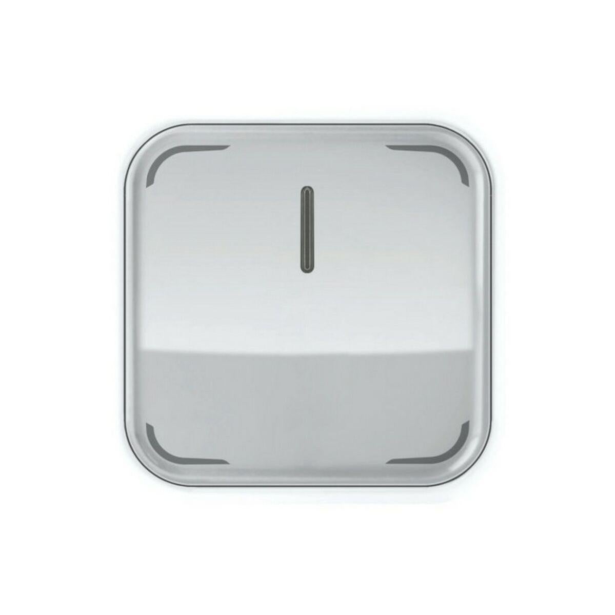 INTERRUTTORE LUCE INTERRUTTORE PIASTRA PARETE RASO METALLO NUOVO - Foto 7