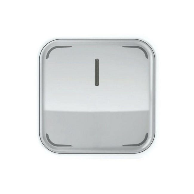 INTERRUTTORE LUCE INTERRUTTORE PIASTRA PARETE RASO METALLO NUOVO - Foto 7