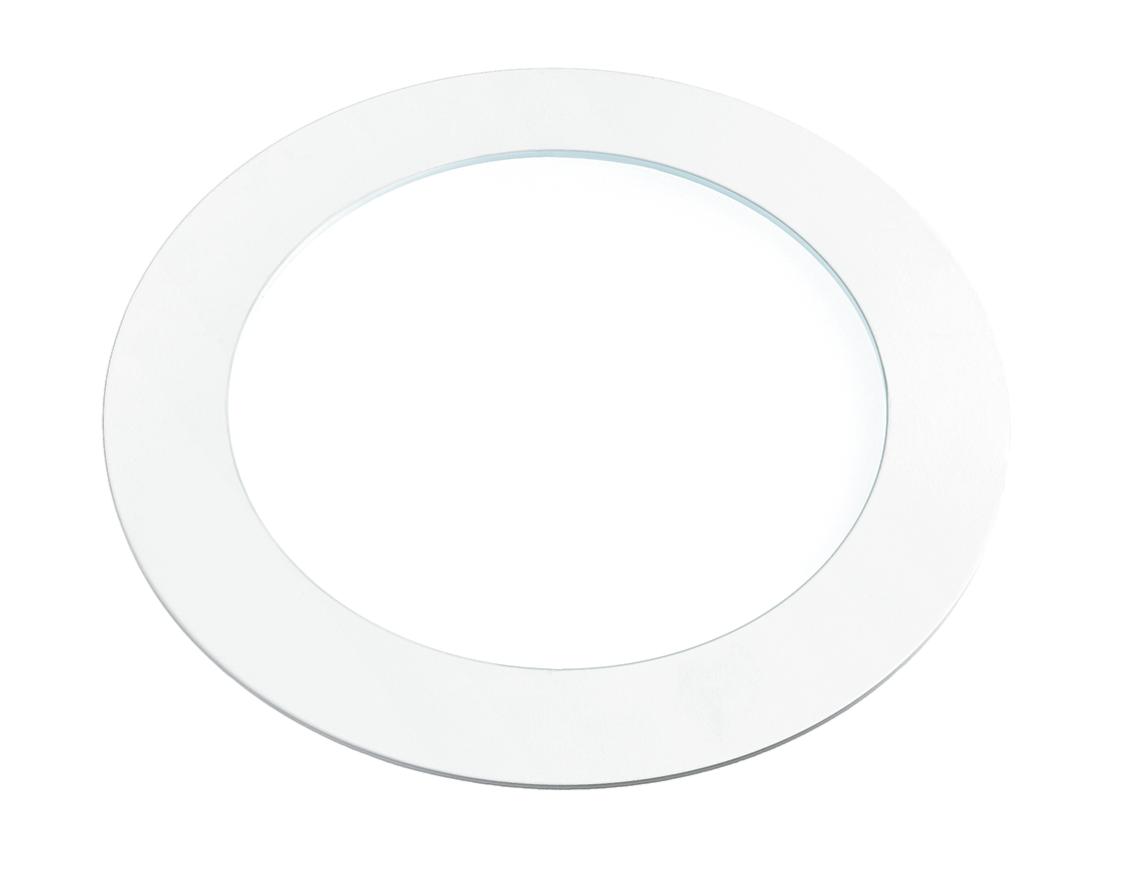 Empotrable led slim niquel ultraplano 8w 460 lumen 6500k (luz fría) 12x1 8 cm.