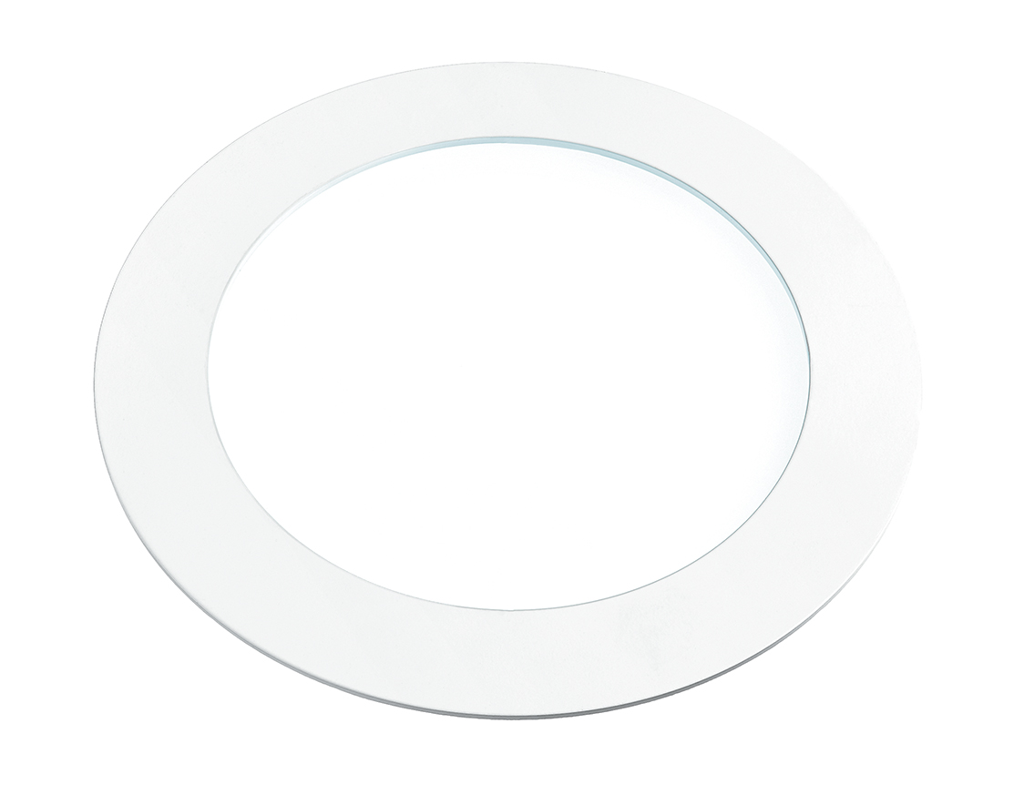 Empotrable led slim blanco ultraplano 18w 1520 lumen 3000k (luz cálida) 22 5x1 8 cm.