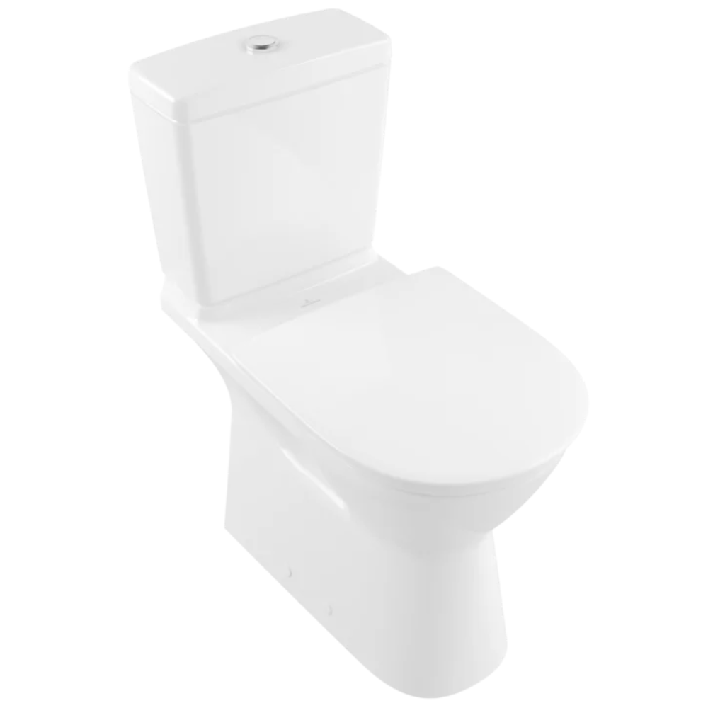 WC à poser sans bride Villeroy & Boch O.novo avec abattant + nettoyant -  Cdiscount Bricolage