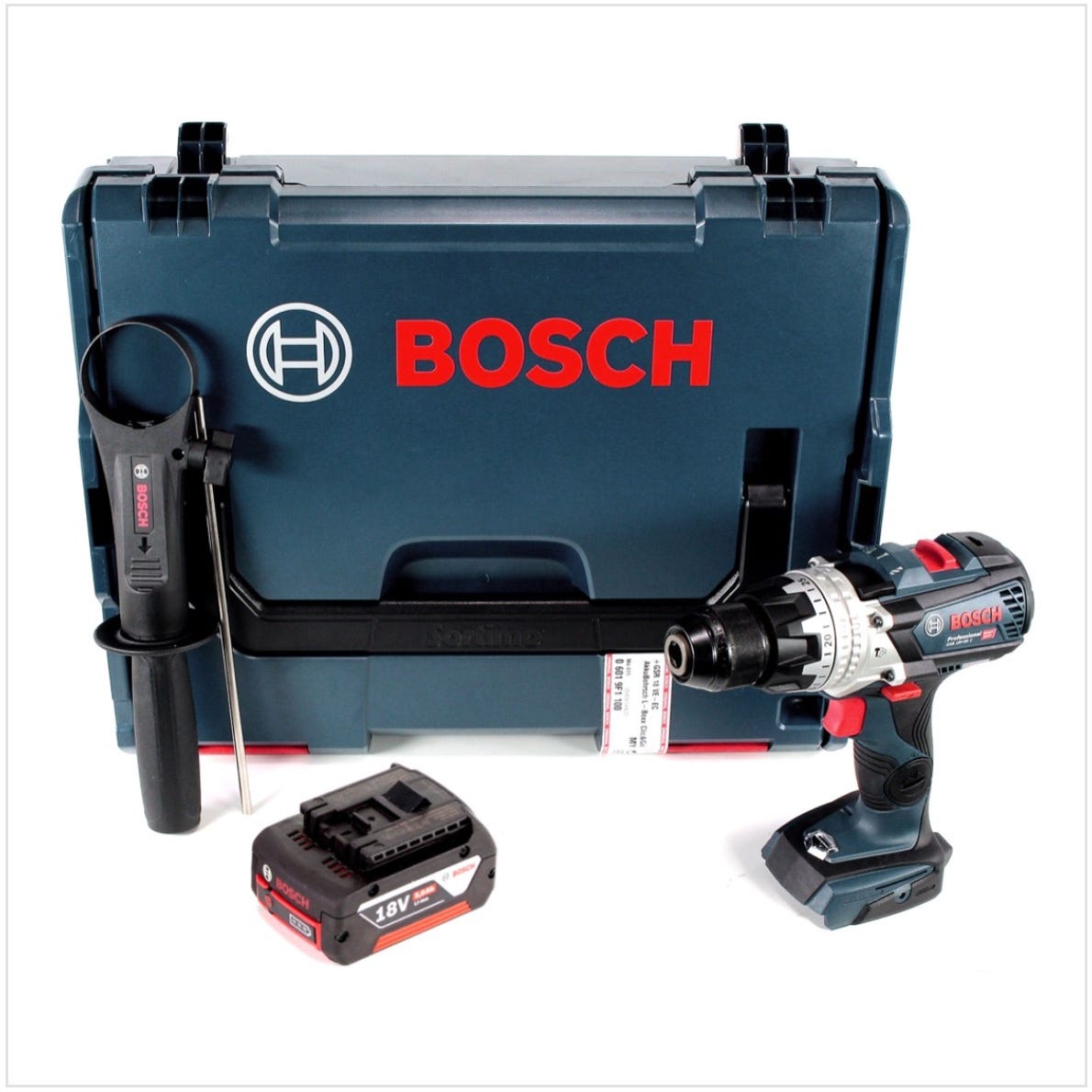 Bosch Perceuse-visseuse à percussion 18 V EC sans balais de 1/2 po (outil)