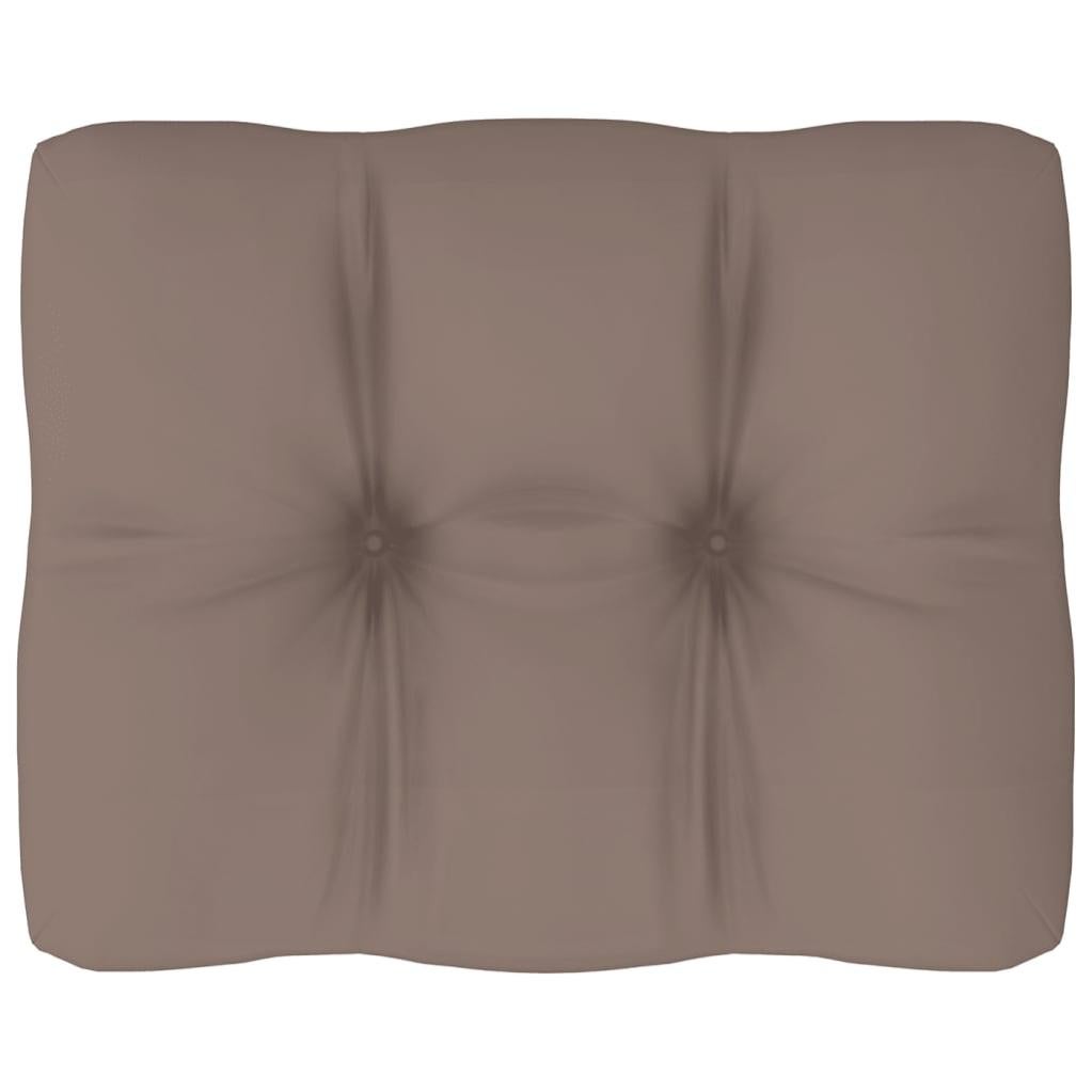 VidaXL Cuscino per Pallet a Quadri Rossi 70x70x12 cm in Tessuto | Leroy Merlin