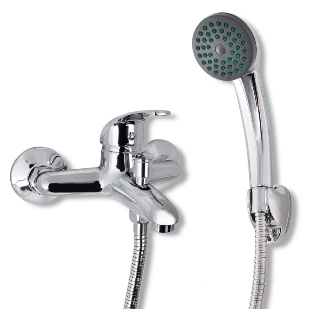 Kit De De Douche Chrome Vidaxl Leroy Merlin