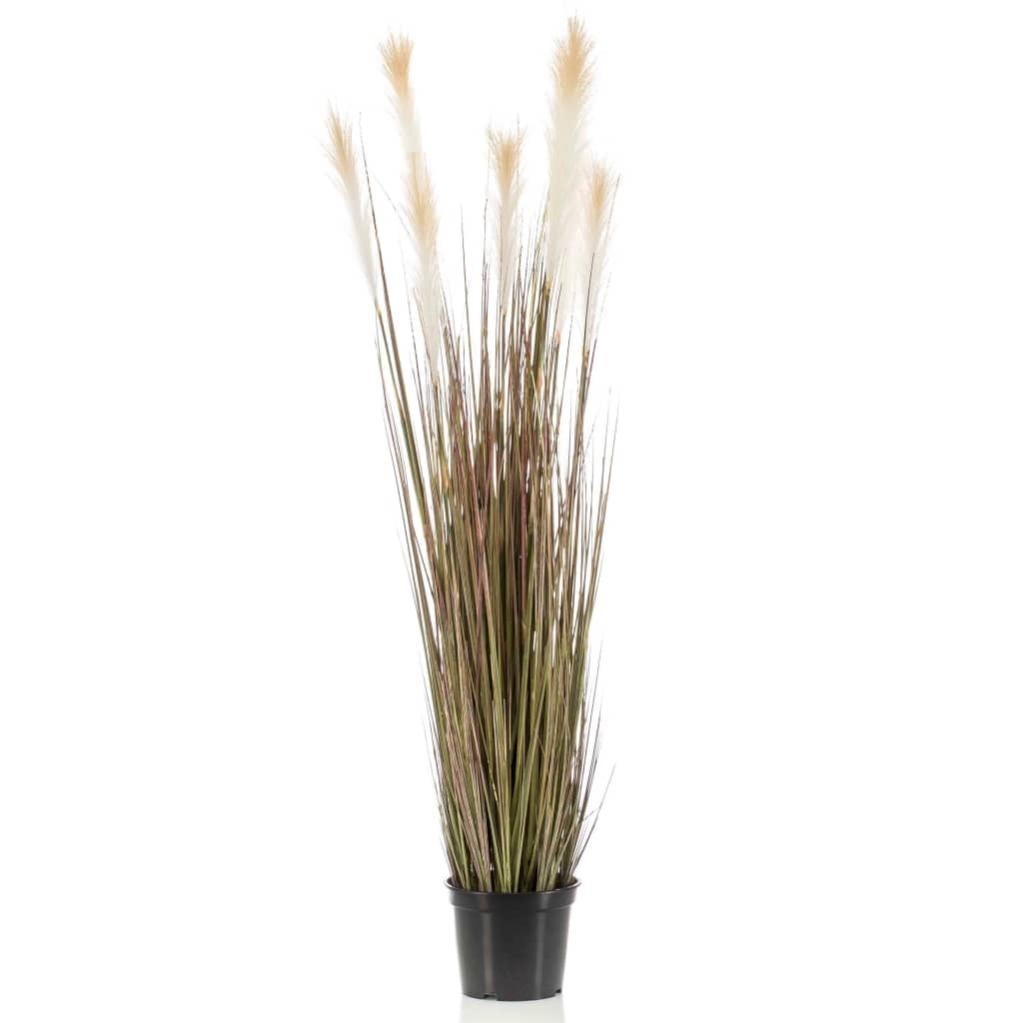 Pianta Artificiale Cardo Erba Verde Altezza 80 Cm - Falso Cardo Per Decorazione Interni Ed Esterni