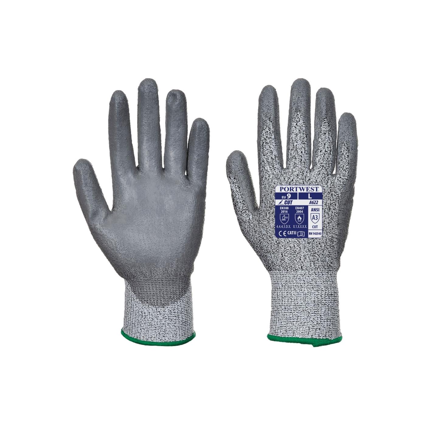 Guanti Anti-Taglio Livello 9 - Filo Acciaio Inossidabile - Per Cucina, Giardinaggio, Lavoro - Taglia M - Foto 5