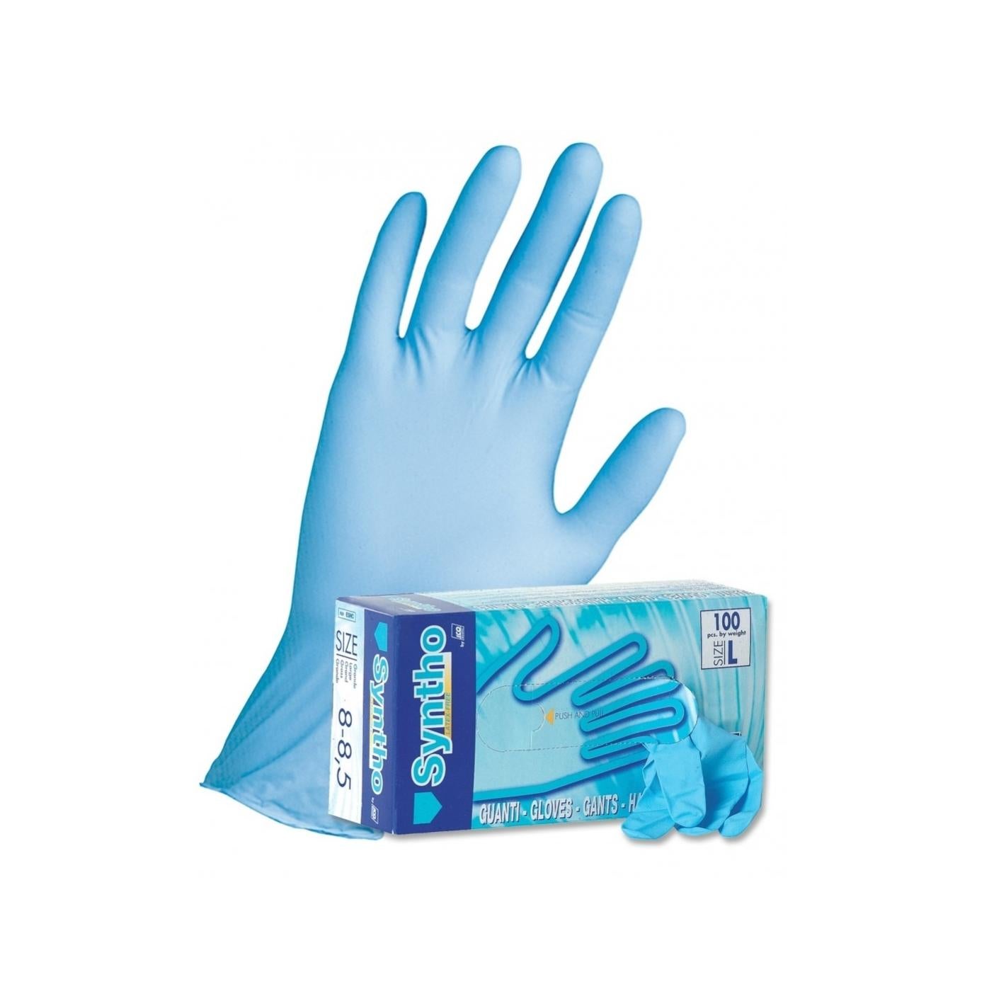 Guanti In Nitrile Black Nitro S Taglia S – 100 Pezzi – Monouso, Non Sterili, Ideali Per Uso Professionale E Domestico