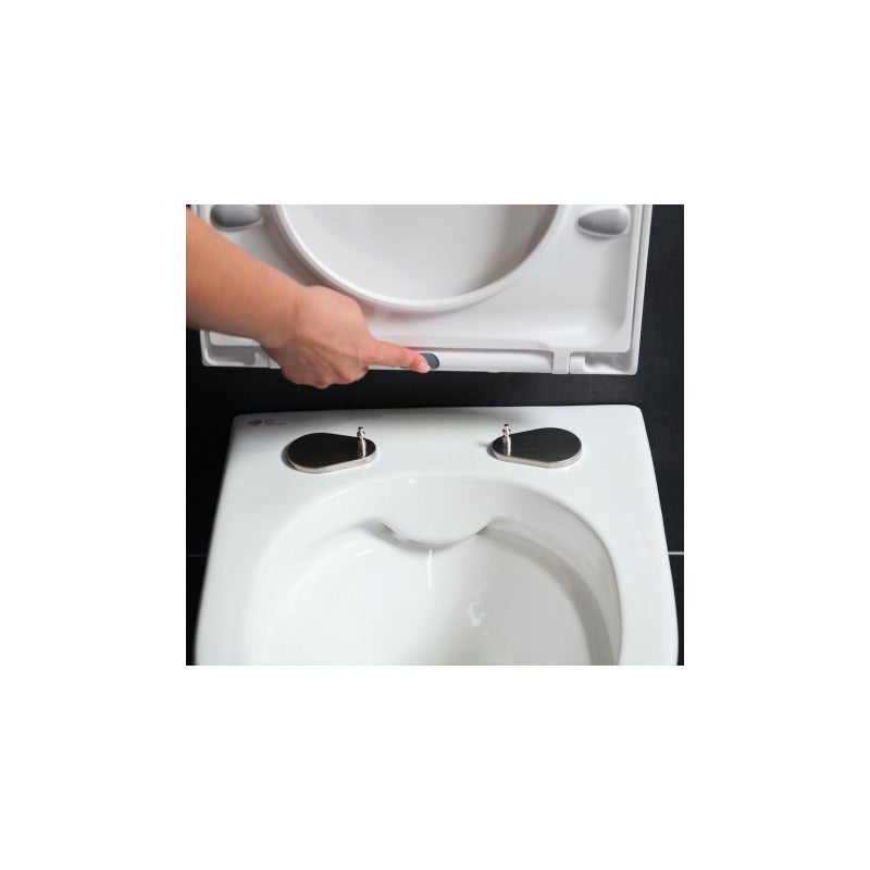 Swiss Aqua Technologies Fixations abattant WC infinitio (SATINFSUP)