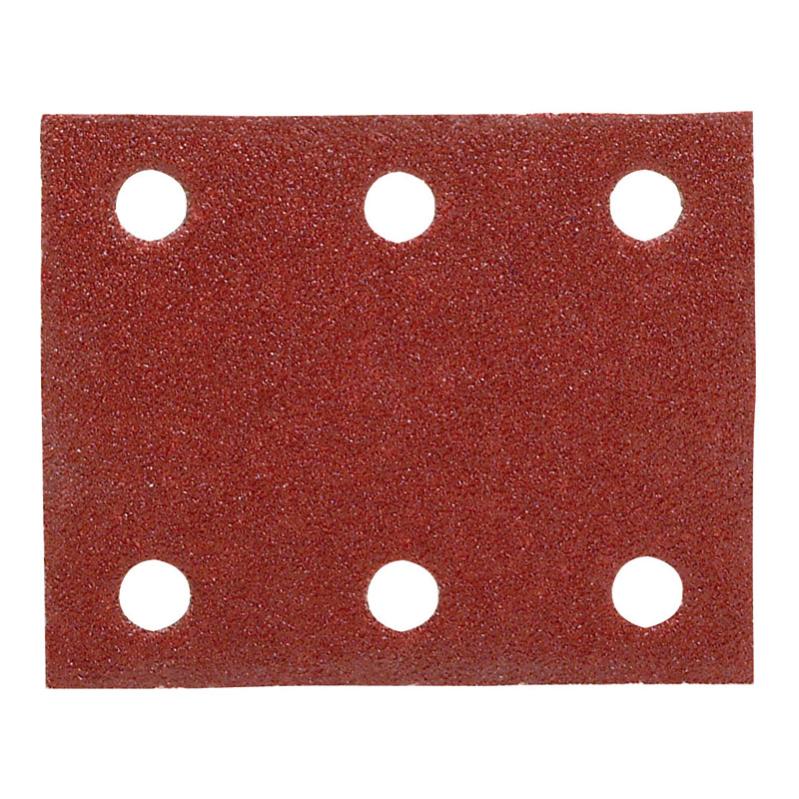 Lot De 40 Feuilles Abrasives Auto-agrippantes 115x230 Mm - Grains 60/80/120/240 Pour Ponceuse Orbitale