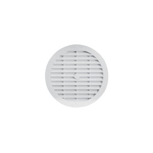 AWENTA Grille de ventilation ronde Ø 100 à 150 mm, plastique blanc, grille  de soufflage ou d'extraction - réglable Ø10 à 15 cm, 1 - Cdiscount Bricolage