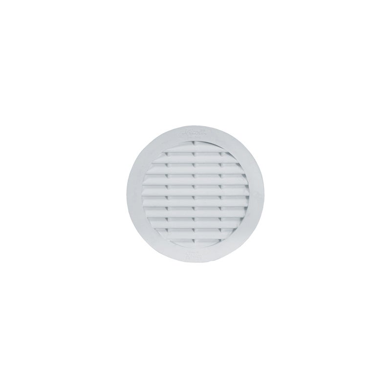 Grille de Ventilation Ronde 125 mm en Fonte d'Aluminium - Filet Anti  Insectes - Durable et Résistante aux Intempéries - Extérieure/Intérieure -  DN125