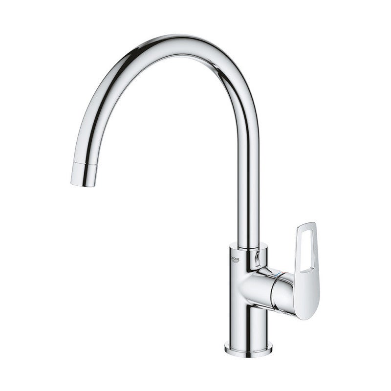 Grohe Bauloop, miscelatore cucina, monocomando, a collo d'oca, cromato  (31368001)