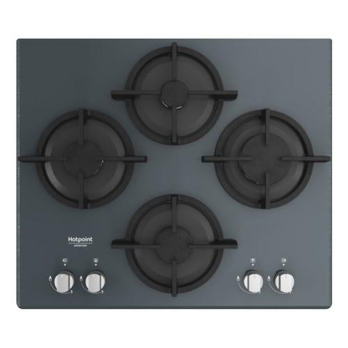 Piano Cottura Gas Hotpoint Hagd 61s/mr Mirror Griglie In Ghisa | Leroy  Merlin
