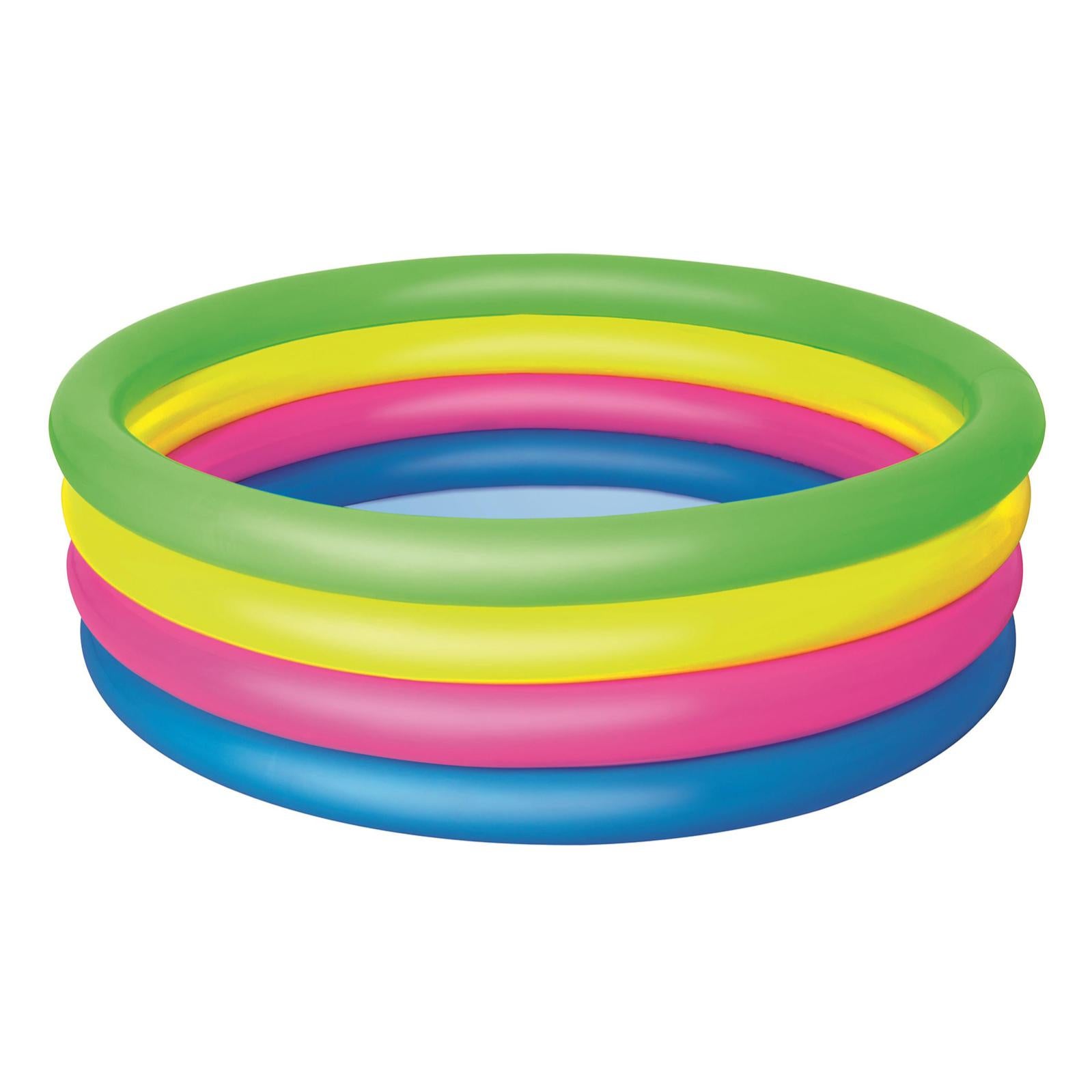 Piscina Hinchable Autoportante Infantil Bestway 157X46 Cm Diseño Play Rápida Instalación Edad Mayores De 3 Años