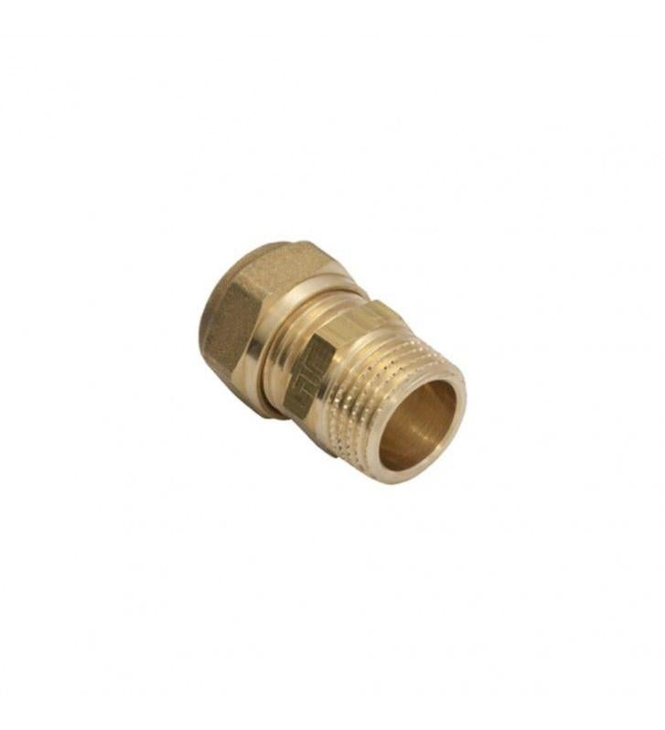 Raccordo diritto maschio a stringere per rame - 12x1/2” | Leroy Merlin