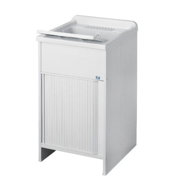Lavatoio In Resina 46x36 Bianco Con Miscelatore A Canna Alta Inox E Scarico Incluso 91768167 Lavatoio In Resina 46x36 Bianco Con Miscelatore A Canna Alta Inox E Scarico Incluso 91768167