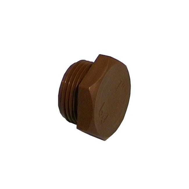 ootb Bouchon Baignoire, Excrément, Marron, 14 x 5 cm ootb Bouchon Baignoire, Excrément, Marron, 14 x 5 cm