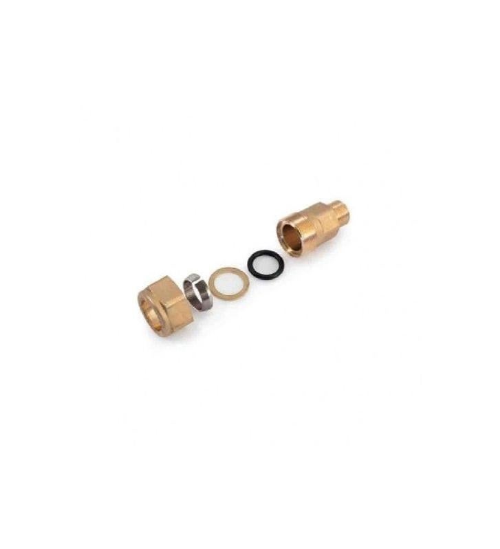 Raccordo In Ottone Per Tubo – Filetto Maschio M12-1.75 X Attacco Per Tubo 12 Mm – 2 Pezzi