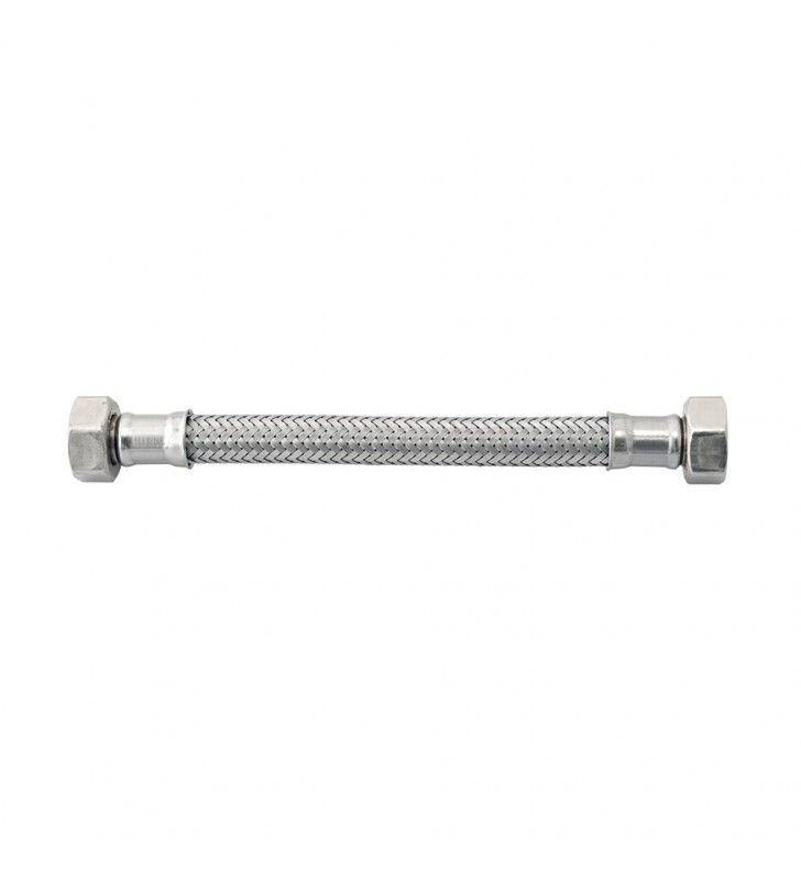 Tubo flessibile gas 5 mt metri 1/2 FF inox a norma EN 15266 piano cottura/ cucina UNIROLL