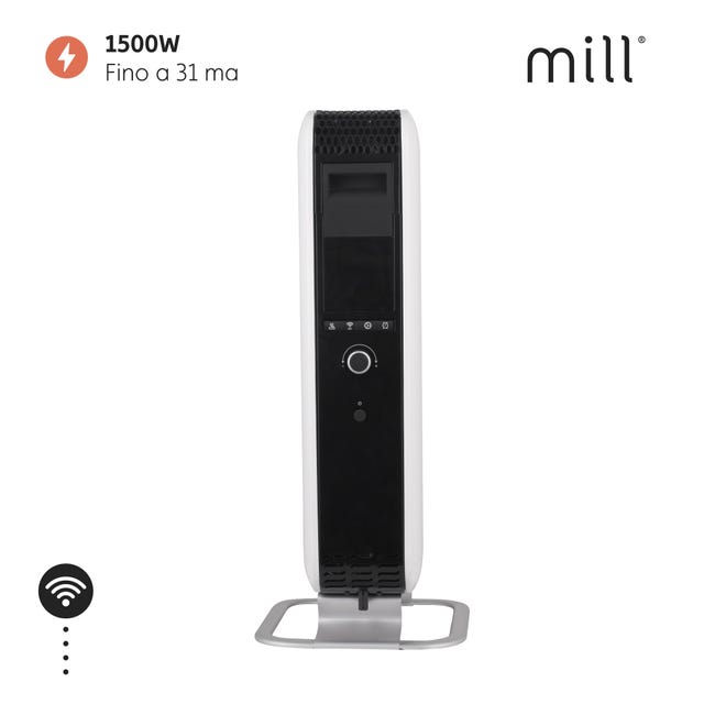 Chauffage bain d'huile connecté Mill Air Wifi 1500W - Mill France