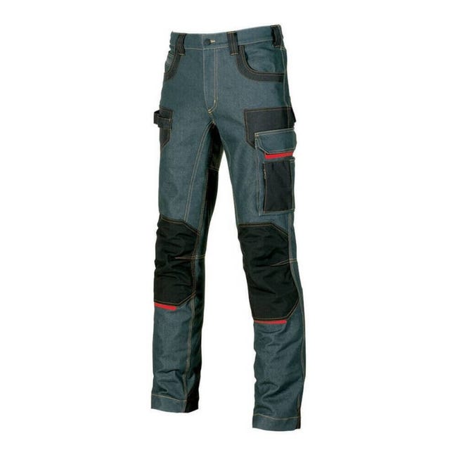 U-POWER EX069RJ-58 - de trabajo vaquero / Jeans gama modelo PLATINUM BUTTON Rust Jeans Talla 58 | Leroy Merlin