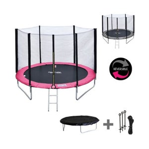 VEVOR Trampoline pour enfants de 1,5 m, trampoline d'intérieur et  d'extérieur de 152