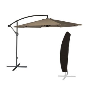 Housse de protection pour parasol déporté jusqu'à Ø 5 m - Jardideco