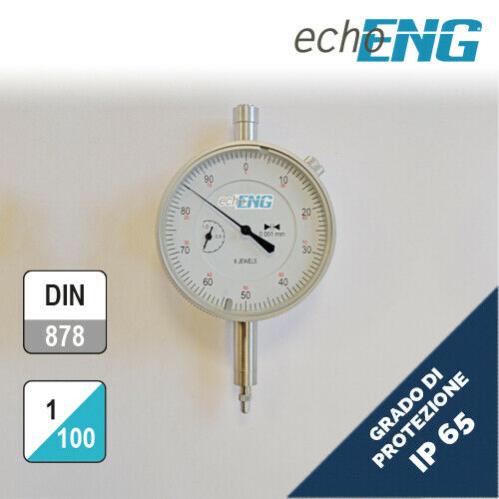 Comparatore Analogico Millesimale Ip65 Corsa 0-1 Mm Lettura Mm 0,001 Sm ...