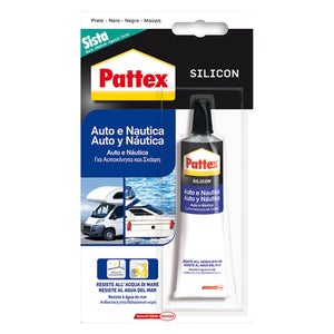 PATTEX Silicone Universale Bianco, Silicone Bagno, Cucina e Serramenti,  Silicone Bianco Resistente alla Muffa, Silicone Sigillante Multimateriale,  1