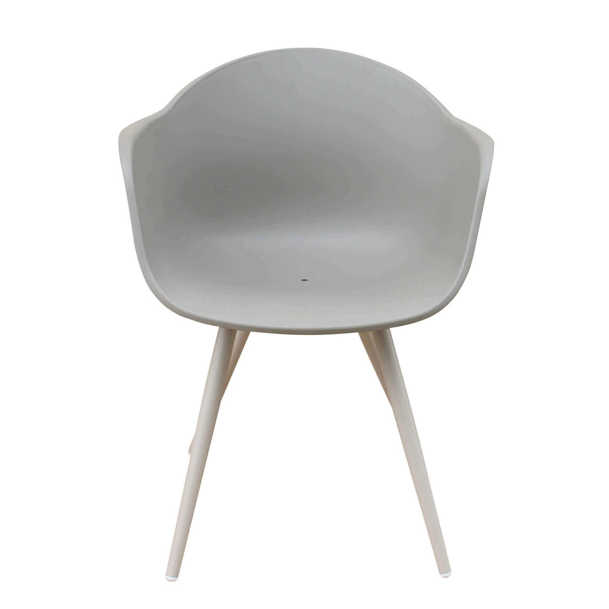 Poltrona In Polipropilene MilaniHome - Design Moderno, Colore Taupe, Per Interni Ed Esterni, Resistenti - Foto 4