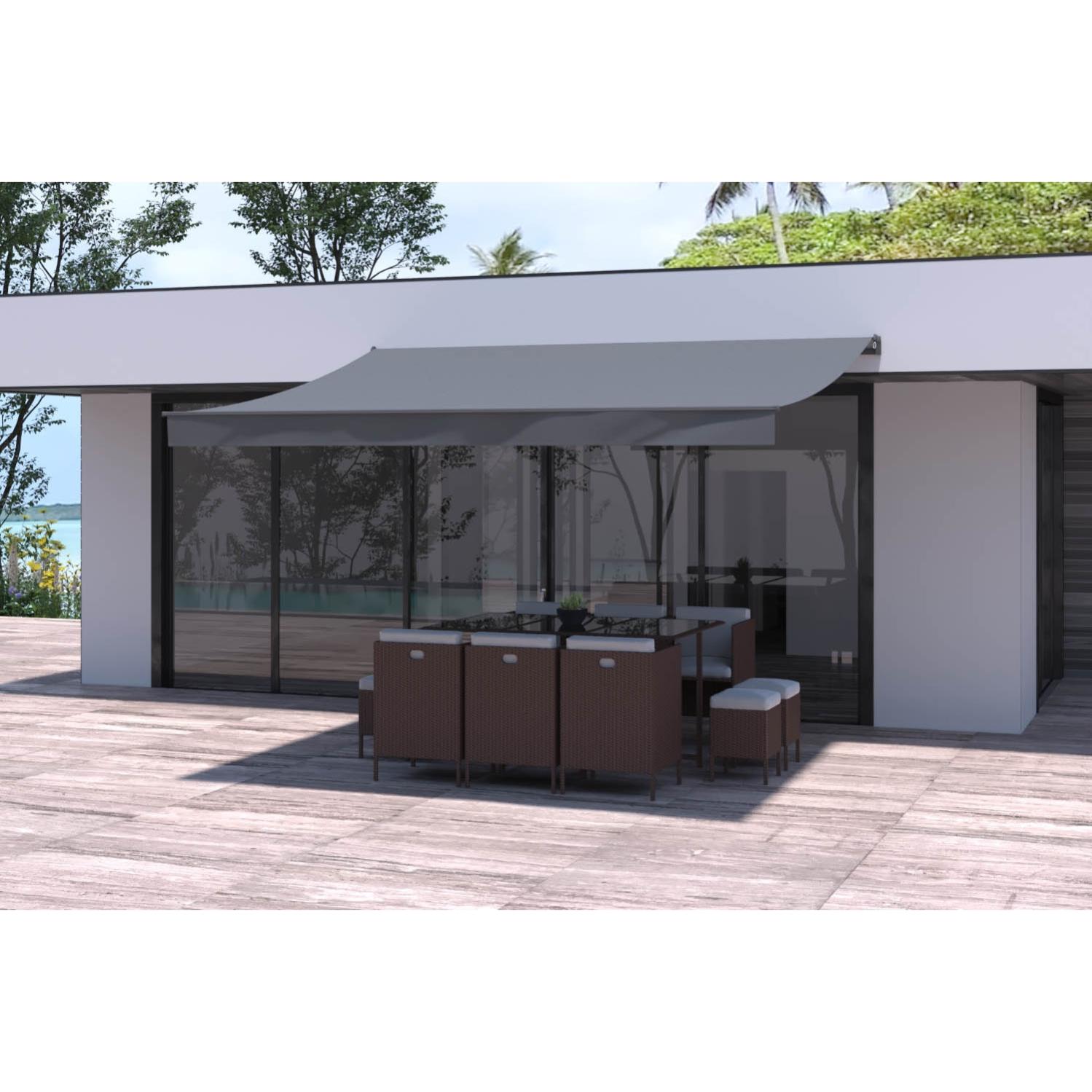 Toldo gris de m | Leroy Merlin
