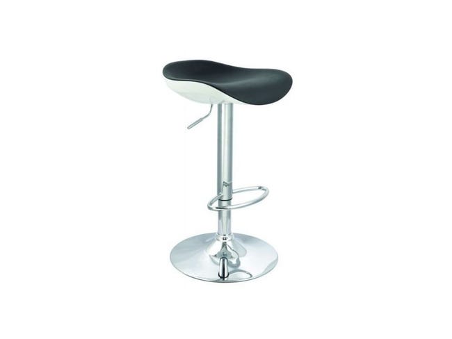 GUSTAV - Tabouret de bar moderne - Hauteur réglable 65-87cm - Revêtement en  similicuir - Chaise de bar - Chaise haute cuisine - Noir | Leroy Merlin