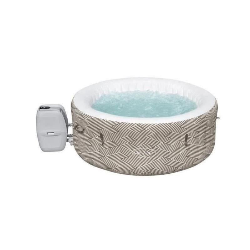 Copertura per Vasca Idromassaggio SPA Gonfiabile per Esterni Vasca Idromassaggio Mobili per Piscina Coperture Antipolvere Vasca da Bagno Rotonda 190 Poliestere Argento Taffettà(190x30cm-beige
