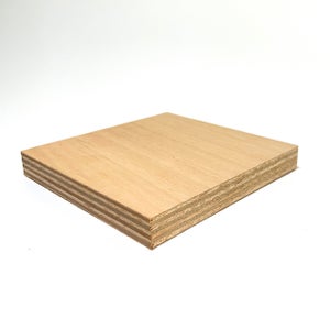 Chely Intermarket 40A2B Tablero madera contrachapado 3mm (A5-14,80x21cm)(1  Und) Madera Abedul para