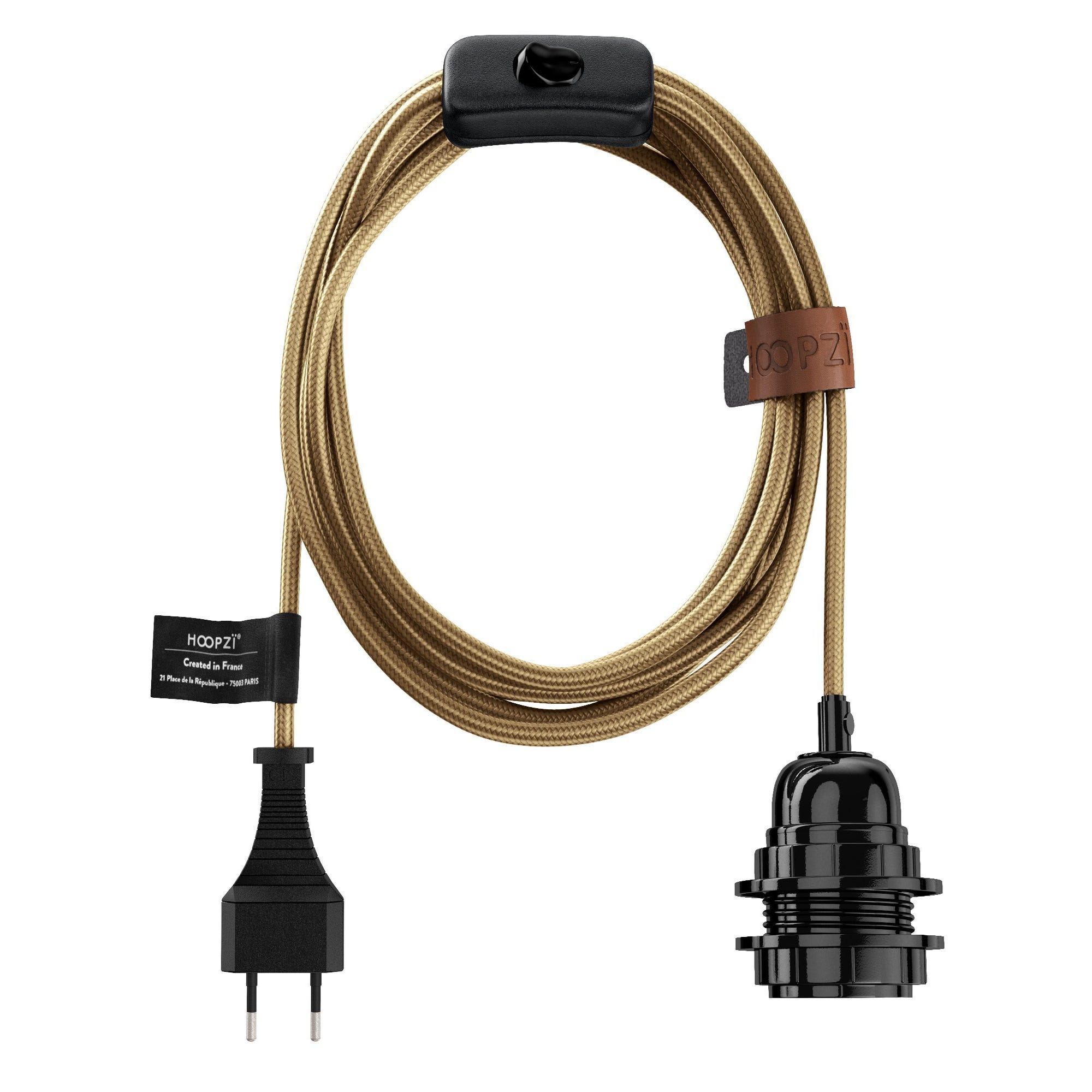Cable Suspension Luminaire E27 Support de Lampe Douille en