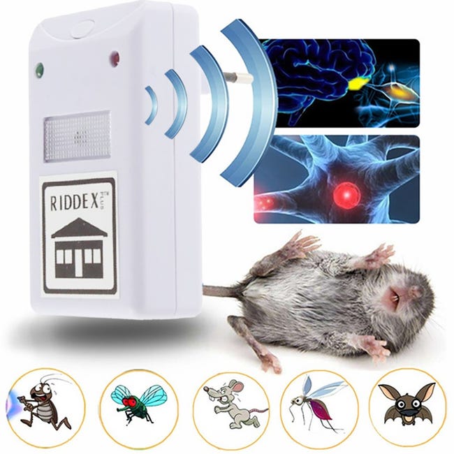 Repellente alta potenza elettrico contro topi e insetti